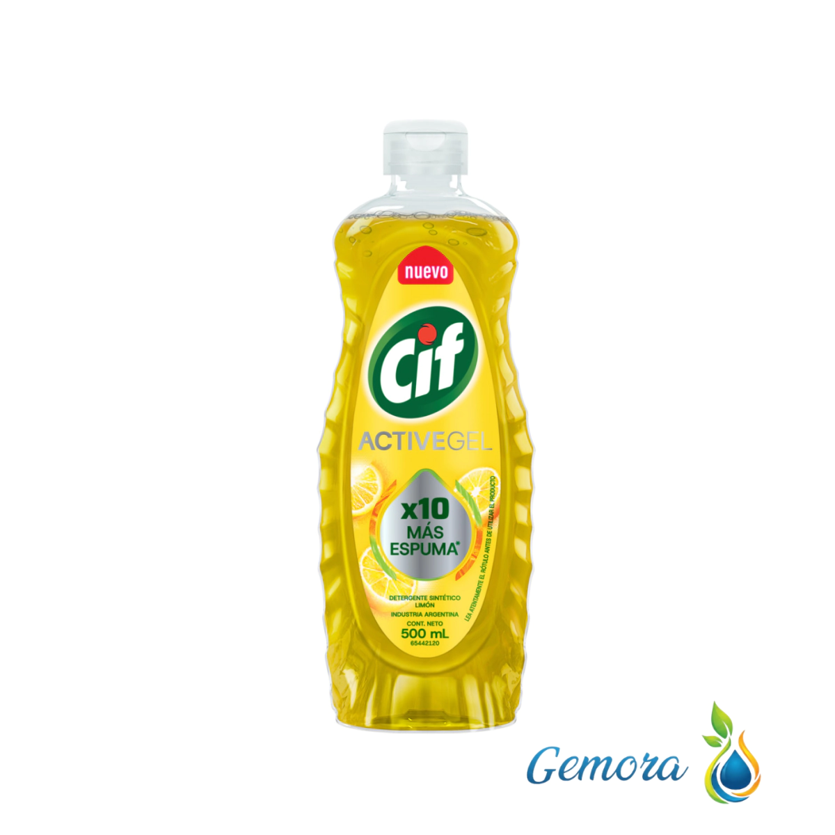 CIF DETERGENTE ACTIVEGEL LIMON X 500 ML