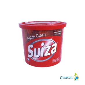CERA EN PASTA SUIZA ROBLE CLARO 450 GRS.
