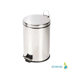CESTO DE RESIDUOS ACERO INOXIDABLE CON PEDAL DIX 12 LTS.