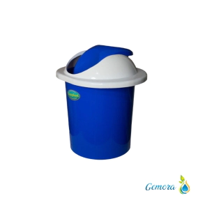 CESTO DE BASURA LIMPLAST C/TAPA VAIV&Eacute;N X 7,5 LTS.