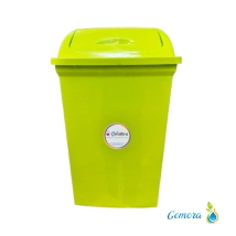 CESTO PARA RESIDUOS TAPA VAIV�N COLORES L�NEA PREMIUM X 50 LTS.