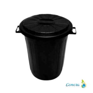 CESTO DE RESIDUOS CON TAPA PLANA COLORES L�NEA PREMIUM X 60 LTS.