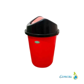 CESTO PARA ROPA TAPA VAIV&Eacute;N LIMPLAST 40 LTS.